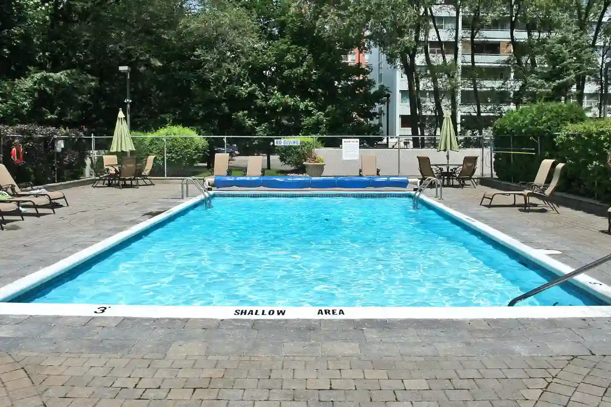 Outdoor pool.