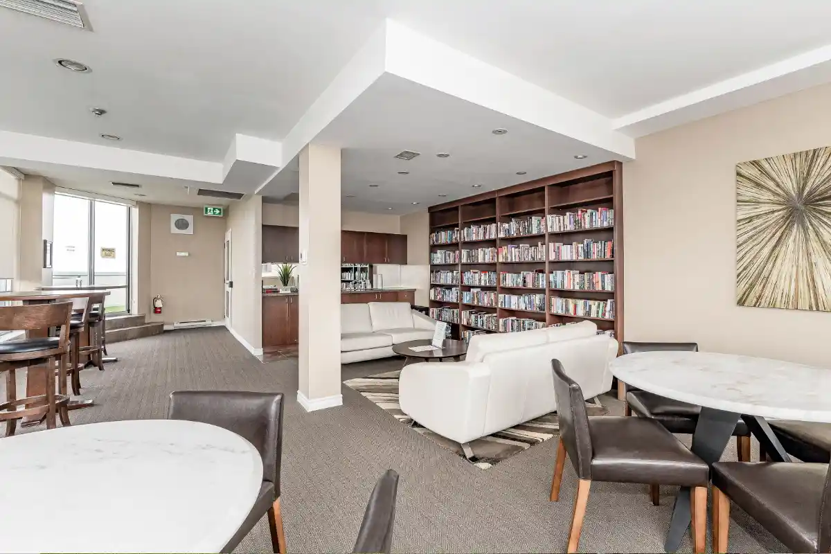 Lounge area.