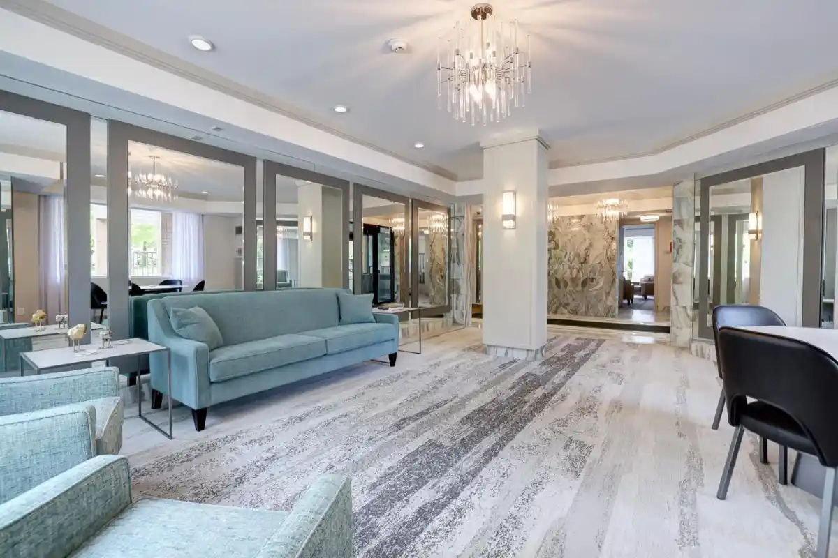 Lobby area.