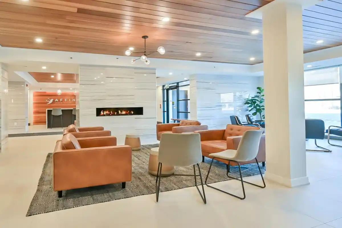 Lobby at 320 Plains Rd E