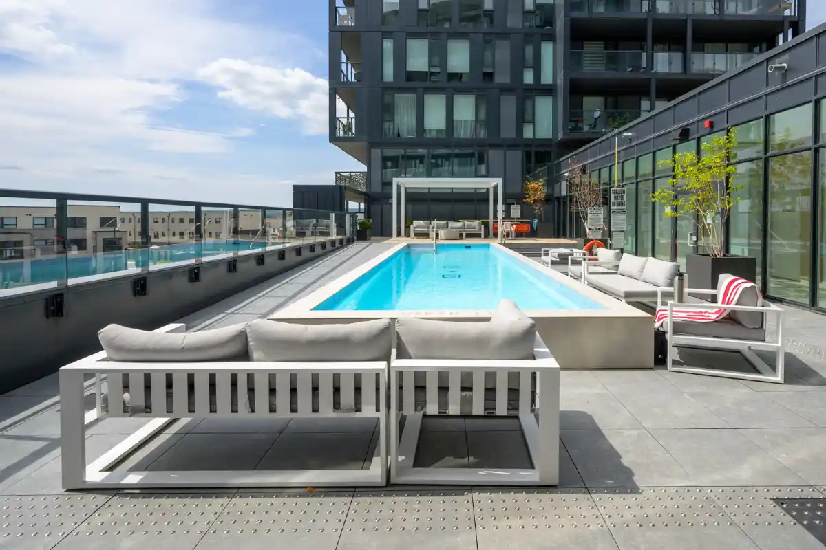 Outdoor Pool and Rooftop Terrace