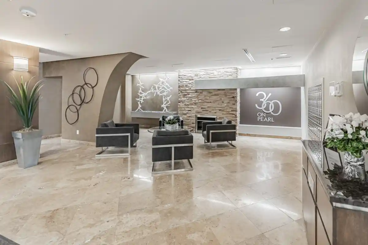 Lobby area.