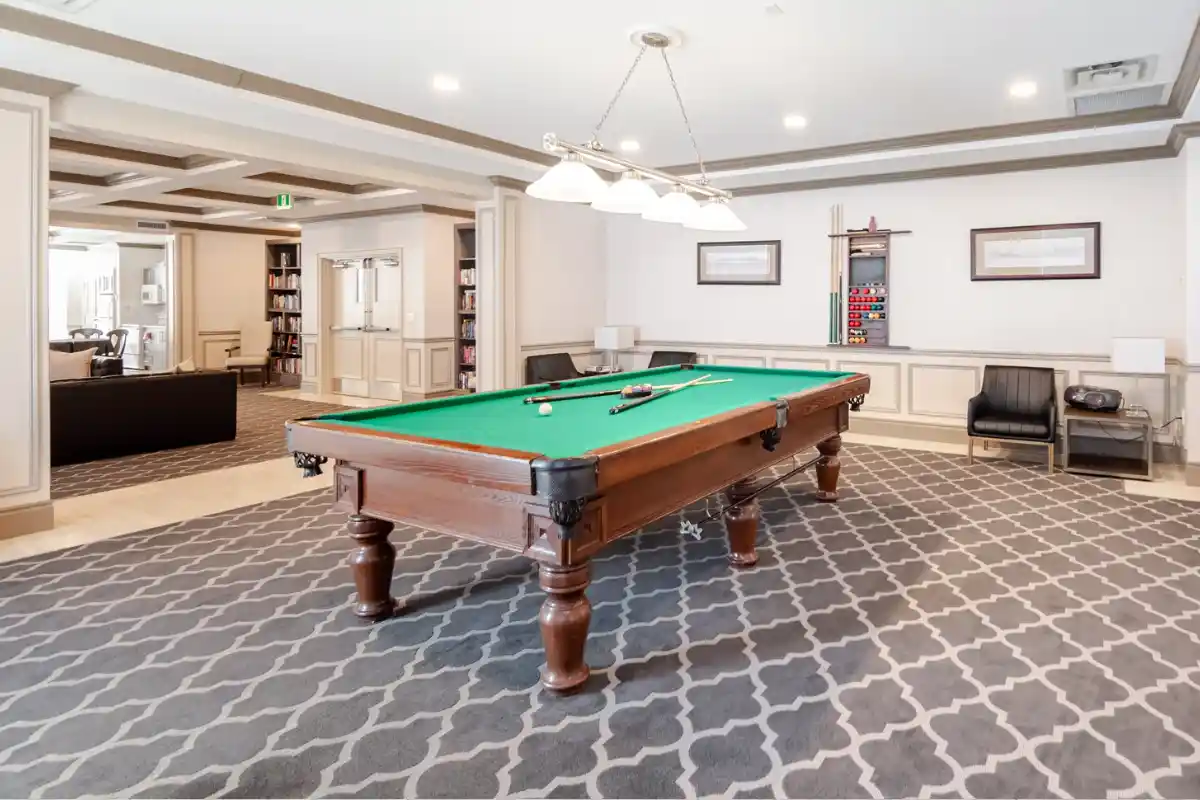 Billiards.