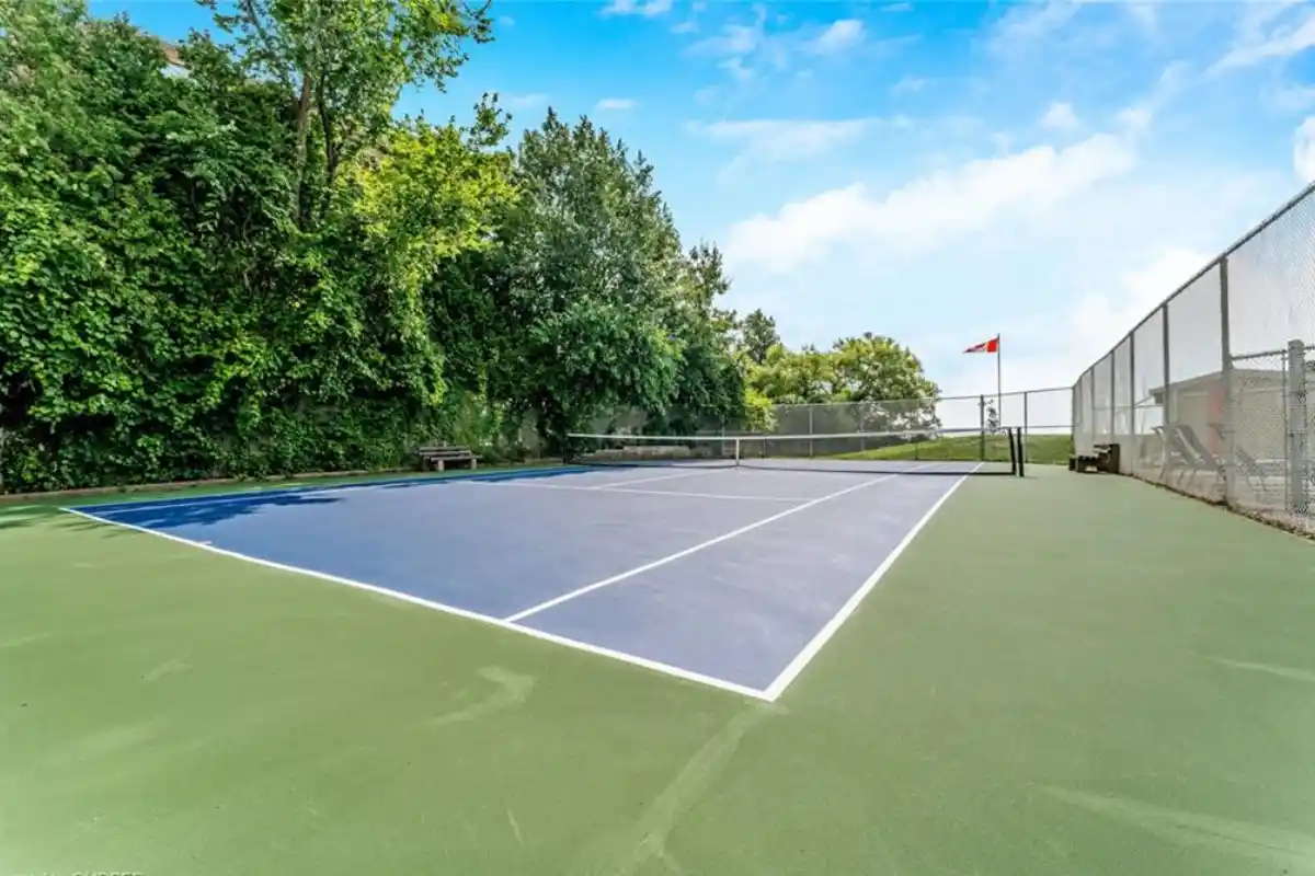 Tennis court.