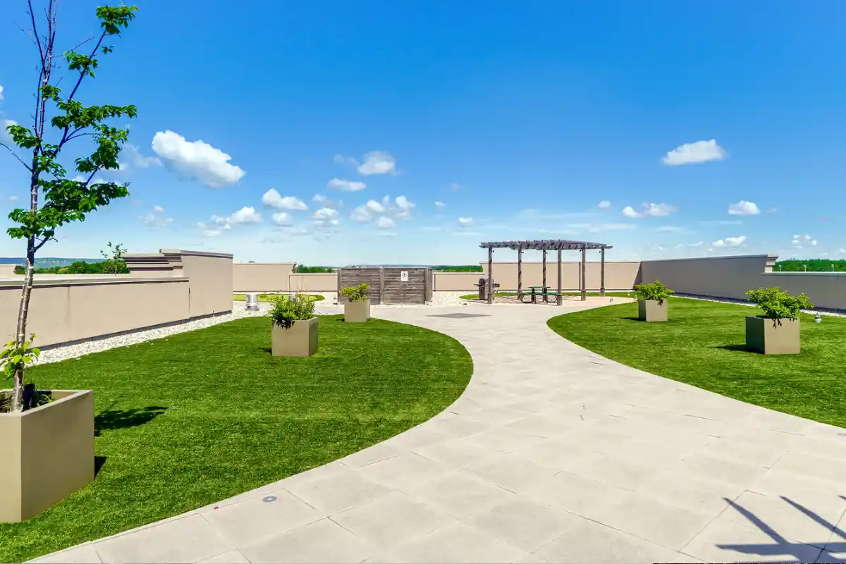 Rooftop terrace